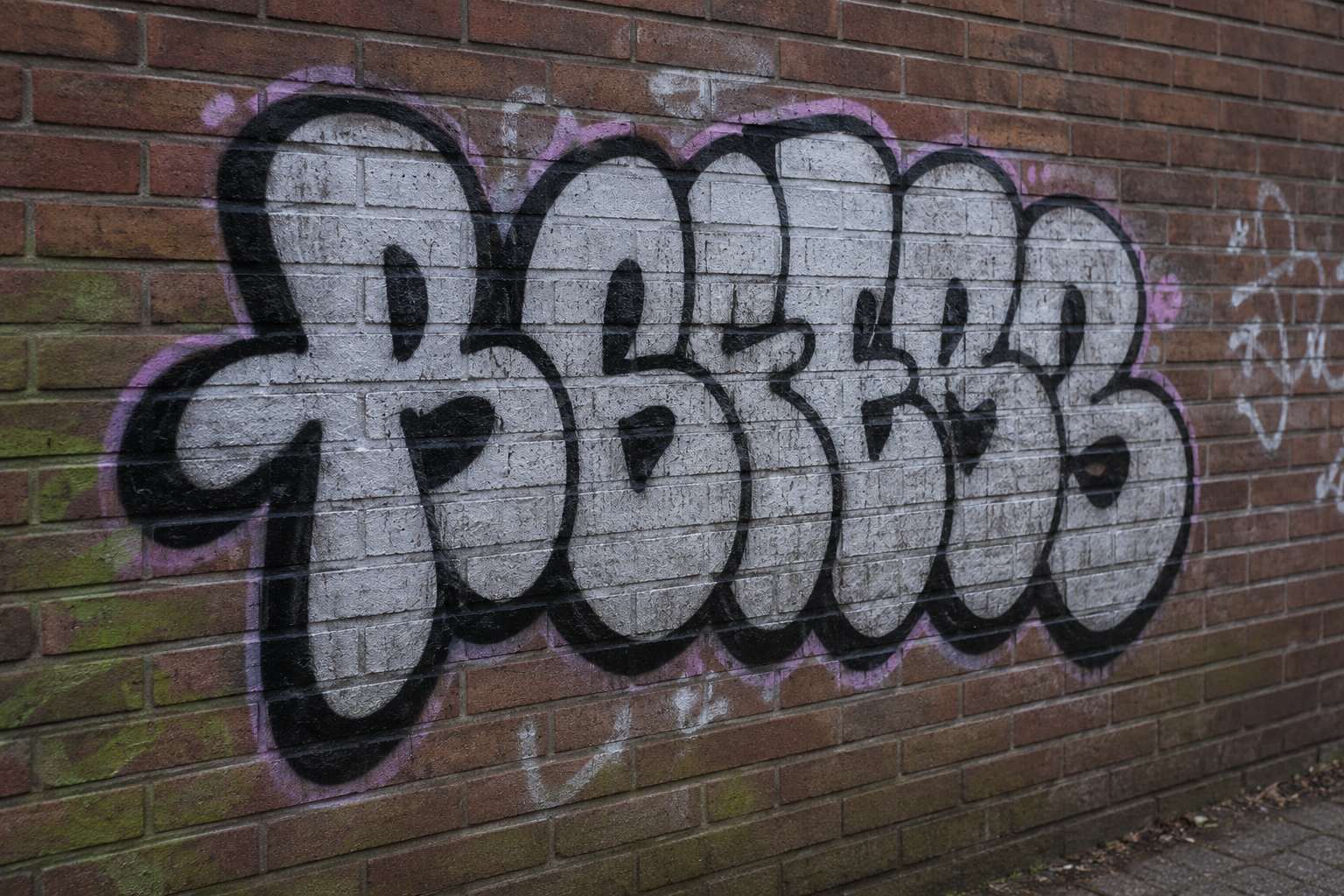 Graffiti verwijderen muur